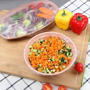 Disposable Elastic Food Covers, 100 pcs